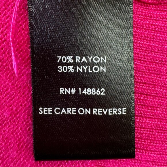 Torrid Pullover Fitted Crewneck Open Chest Sweater Women +3 Hot Pink - Picture 4 of 7